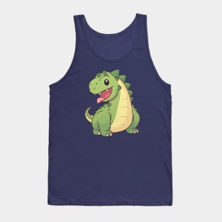 Cute Kawaii Dinosaur Tank Top